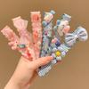 Accesorios para el cabello con velcro para niños Kulomi Flequillo de niña pequeña Adhesivo Artefacto para cabello suelto Acabado para la parte posterior de la cabeza de niña