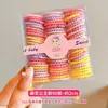 Diademas elásticas negras para niños, suaves con el cabello, alta elasticidad, sujetadores de pelo duraderos, accesorios para el cabello