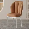 Cadeira de Jantar de Luxo Leve para Uso Doméstico em Dormitório, Cadeira de Escritório para Maquiagem com Encosto, Cadeira para Manicure de Quarto, Cadeira para Computador de Sala de Jantar, Cadeira Simples de Hotel