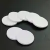 Fita Dupla Face Redonda 3mm com Grade Branca, Adesivo de Espuma de PE de Alta Adesão Forte, Fita Dupla Face de Espuma Gancho Eva Espessada