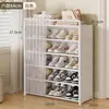 Zapatero Gabinete de Almacenamiento para Recibidor de Casa Montado en Pared Integrado Nuevo 2026 Zapatero Pequeño para Dormitorio Resistente y Duradero