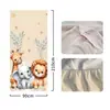 Temu Amazon Shein Fornecimento Exclusivo Transfronteiriço de Capa Decorativa de Porta de Quarto Elástica de Peça Única, Capa de Porta com Tema de Animal Fácil de Instalar