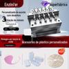 Produtos de Plástico ABS Silicone Molde de Injeção de Forma Especial Molde Bicolor Peças de Forma Especial Peças de Carcaça ABS Peças de Moldagem por Injeção de Plástico