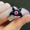 Anillo de Monstruito Divertido Infantil Diseño Nicho Avanzado Anillo de Dedo de Kitty de Dibujos Animados Enlace de Actividad
