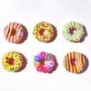 Nuevos Juguetes de Comida de Simulación Accesorios de Donas Papelería DIY Accesorios de Pegamento de Crema Hebillas de Zapatos Flores para Zapatos Accesorios DIY Colgantes