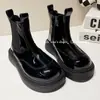 Botas Martin de Moda Versátiles para Niñas 2026 Otoño/Invierno Nuevo Estilo Botines Cortos para Niños Bebés Niños Medianos y Grandes Botas de Charol con Suela Suave