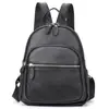 Moda Femenina Transfronteriza Nueva Capa Superior Piel de Vaca Cuero Suave Piel Genuina Mochila Versátil para Mujer Mochila de Cuero para Mujer para Viajar