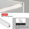 Luz lineal de fábrica al por mayor lámpara ranura led barra de luz dura luz lineal cob empotrada gabinete luz de techo con luz lineal