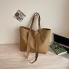Bolsa de Lona Grande Transfronteriza para Mujer 2026 Nuevo Estilo Bolso de Mano de Alta Gama para el Trabajo y los Viajes Bolso Grande de Hombro Único