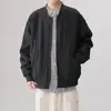 Chaqueta de Béisbol para Hombre, Primavera, Adolescente, Moderna, Versátil, Diseño Retro, Popular, Holgada, Top