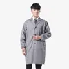 Blue Coat Ropa de Trabajo Personalizada al por Mayor Ropa de Protección Laboral Bata Logo Personalizado Ropa de Manejo Taller Ropa de Trabajo Personalizada