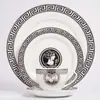 Hueso de Porcelana Plato para Filete Plato para Filete Decoración de Casa Cerámica Plato para el Hogar Taza de Café Plato para Pasteles Fábrica Venta al por Mayor