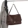 Bolso de mano estilo Chanel en ante, bolso de hombro casual versátil, piel de vacuno de capa superior, bolso tote de gran capacidad para mujer para ventas transfronterizas