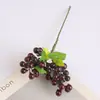 Adereços de Fotografia de Frutas Vermelhas Médias Simuladas Acessórios para Arranjo de Flores Caseiro Frutas Vermelhas Simuladas Decoração de Natal Mirtilo Frutas Vermelhas
