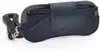 Estuche para gafas de sol de cuero suave para colgar del cuello, bolsa para gafas portátil antigolpes ultradelgada, adecuada para deportes y ciclismo, disponible en varios colores
