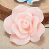 Flor de argila macia 35mm atacado rosa antigo acessórios diy Traje feminino adorno de cabeça grampo de cabelo Joias colar flores