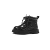 Botines tipo Martin para niña, nueva colección otoño/invierno 2026, botines de moda de corte bajo para niños, botines estilo princesa británica para bebés y niñas pequeñas