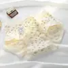 Ropa interior de algodón para mujer, estilo pastoral floral, fresca y de aspecto elegante, de cintura media, hipoalergénica, sin costuras, que cubre las caderas.