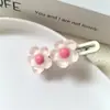 Horquilla de Flor Dulce Clip BB Estilo Occidental Infantil Tocado Lindo Flor de Cerezo Niña Pequeña Accesorios para el Cabello Flequillo Mechones Laterales Clip