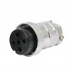 Conector de Alimentación y Señal Macho-Hembra Gx30/30M Feida Yongfeng Aviation Plug Agujero de Pin Chapado en Oro 2-14 Núcleos