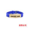 Pulseras de Silicona, Parejas Transfronterizas Europeas y Americanas, Mejores Amigos, Familiares, Regalos Familiares, Grabado en Acero Inoxidable Accesorios de Mano Populares