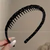 Diadema ondulada invisible sin costuras de corona alta para mujer, adecuada para uso diario, diadema que no aprieta, pinza para el pelo para lavarse la cara, accesorio para el pelo
