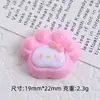Miau Miau Gatinho Garra Desenho Animado Artesanal DIY Acessórios de Joia Cola de Creme Resina Pequenos Acessórios Fivela de Sapato Croc Pacote de Material