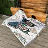 Manta de Camping Manta de Línea Estilo Ins Manta para Pie de Cama Manta Bohemia Estilo Étnico Manta para Sofá Manta India Manta para Siesta