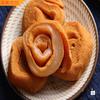 Rolinhos de Bolo de Feijão Especial do Nordeste, Bolos de Arroz Glutinoso, Autênticos Lanches da Velha Pequim