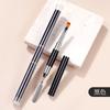 Arte de Uñas Pluma de Fototerapia de Doble Cabeza y Doble Propósito Metal Pluma de Pegamento de Extensión Rápida con Pincel de Tono de Color Pegamento Varilla para Relieve Multifuncional