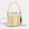 Bolso Cubo Tejido de Alta Gama Transfronterizo para Mujer Verano 2026 Nuevo de Moda Versátil Bolso de Mano Moda Bolso Cruzado