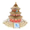 Puzzle de Madera 3D de Gran Venta Modelo de Edificio Antiguo Juguete Educativo de Ensamblaje Manual Adorno para Puestos Callejeros