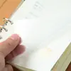 Caderno Espiral de Folhas Soltas Vazado, Caderno de Alta Qualidade, Diário de Festa de Trabalho, Núcleo Removível com Logotipo Impresso