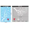 Decoraciones Navideñas Amazon Ciervo Soñador Copo de Nieve Pegatinas Estáticas Colibrí Casa de Nieve Feliz Navidad Pegatinas para Vidrio