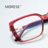 Gafas Cuadradas Anti-Luz Azul 2237 Estilo Normcore Americano Montura Óptica para Mujeres con Rostros Grandes, Gafas Planas Esenciales para un Aspecto Adelgazante durante la Ropa de Trabajo