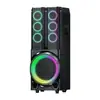 Altavoz de line array de largo alcance 400W Altavoz Karaoke Bluetooth de 12 pulgadas Altavoz de fiesta de graves potentes para exteriores
