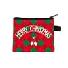 Bolsas de Navidad Transfronterizas Bolsas de Navidad Estilo Nuevo Bolsos para Niños Caricatura Mini Billetera Tarjeta Linda Estampada