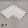 Perfil de Cierre de Pared con Bisel de 45 Grados, Delgado como el Ala de una Cigarra, Canaleta de Luz Luminosa para Techo Suspendido de Sala de Estar, Tira de Luz Reflectante para Lavado de Pared