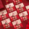Suministros para Bodas Sobres Rojos Paquetes Pequeños Mini para Bloquear la Puerta Sobres Rojos Creativos para Recién Casados