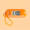 Reloj Portátil Pequeño para Niños Llavero Digital Silencioso Prueba Aprendizaje Especial Reloj Electrónico Colgante Pequeño Reloj Electrónico Qin