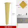 Soporte de pata para mueble de baño Pies metálicos Patas para mueble de TV Patas de soporte para lavabo Patas para mueble tocador Patas para mesa de café Aleación de aluminio