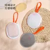 Bolsa de Malla para Jabón tipo Sándwich Red de Espuma Red de Espuma para Jabón de Doble Cara Frotador de Baño Limpiador Facial Espumoso Bolsa de Malla Espumosa para Limpieza