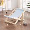 Cama para Gato de Madeira Maciça Quatro Estações Universal Popular na Internet Cadeira de Dormir Pequeno Reclinável Ninho para Filhote de Pet Ninho de Gato Cadeira Sofá de Lazer para Pet