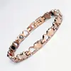 Imán de Corazón Más Vendido Transfronterizo Pulsera de Corazón de Melocotón Joyería Simple y de Moda Europea y Americana Pulsera de Metal para Pareja Ajustable