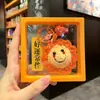 Colgante de peluche tejido a crochet cosas buenas suceden lana tejida a mano Caqui bueno Caqui suceden llavero para bolso accesorios pequeños