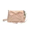Bolso de hombro plisado de estilo ballet con lazo, nuevo, de alta calidad y moderno, bolso cruzado versátil e informal con cadena para mujer