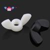 Porca de borboleta de nylon branco leitoso Garra de plástico preto / borboleta / parafuso de mão / ajustável / porca Yuanbao Tianhao