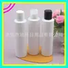 Frasco de loção branco de 180ml com tampa de pressão, frasco de detergente para louça, frasco de 180ml com tampa flip-top, frasco dispensador de shampoo, frasco de gel de banho