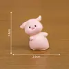 Paisagem em miniatura criativa inclinada doze signos do zodíaco DIY acessórios de saco cego decorativos mini carro ornamentos de mesa