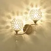 Fita de luz de parede de cristal LED interruptor luz luxo criativo simples moderno nórdico quarto cabeceira sala de estar parede de fundo luz